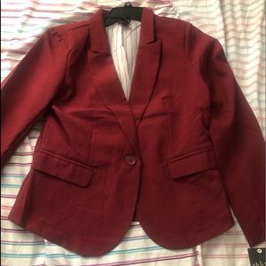 Red blazer